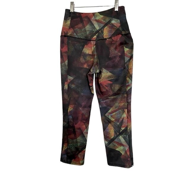 Onzie kaleidoscope print capri leggings size M/L - Picture 1 of 9